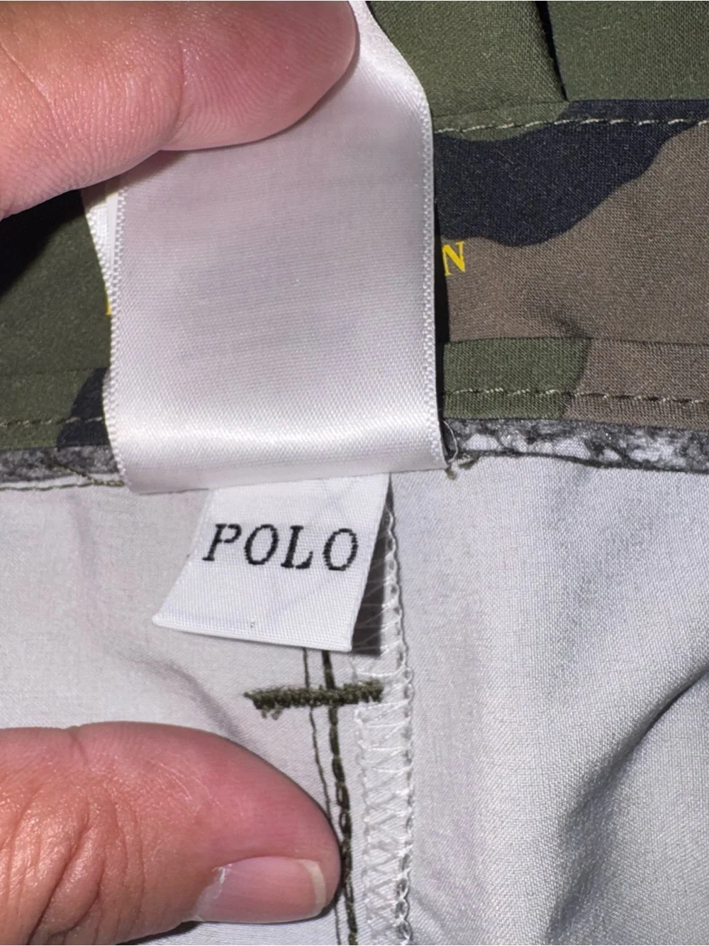 Polo Ralph Lauren Golf Camo Performance Stretch Shorts Size 40 (Actual 42)